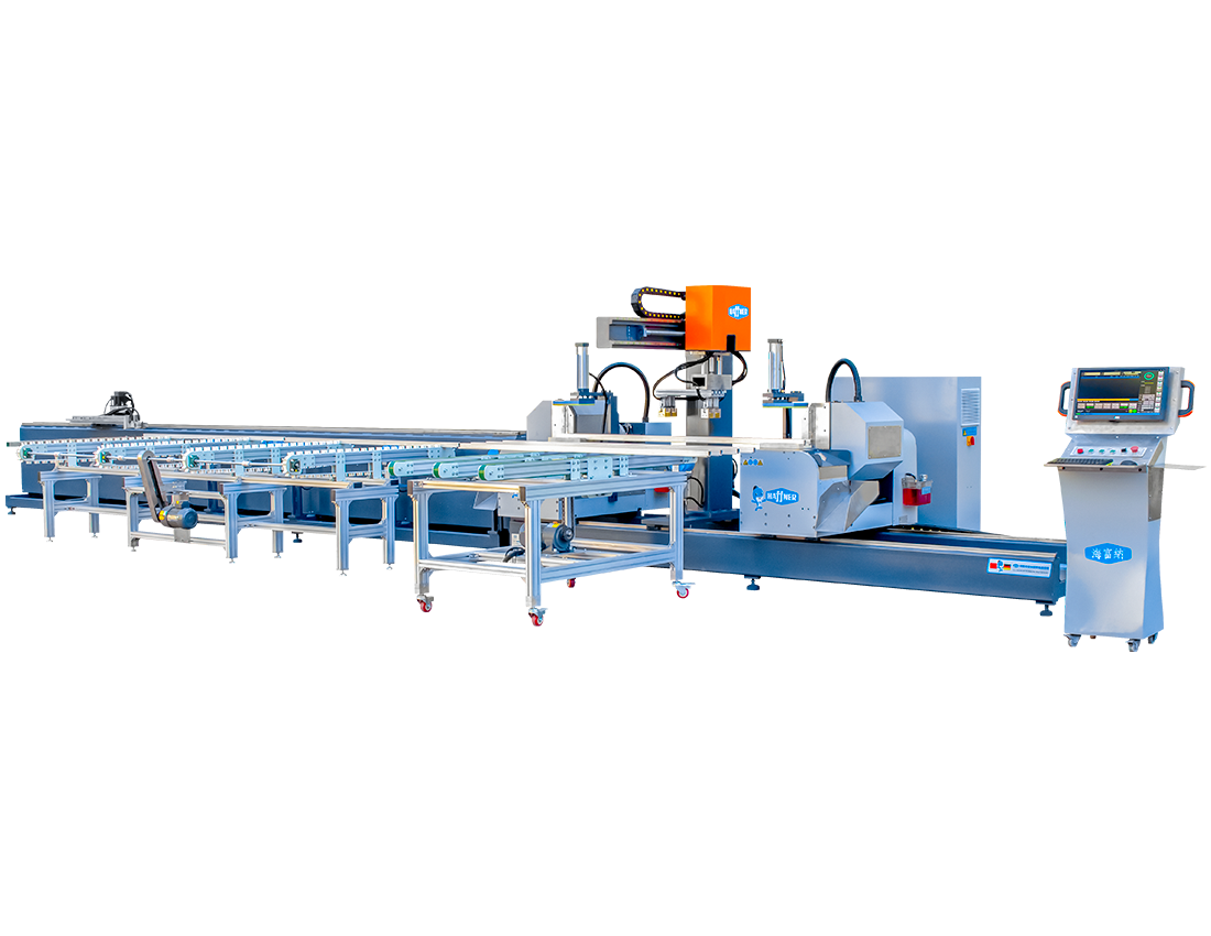  Intelligent Automatic Line For Double Miter Sawing Center